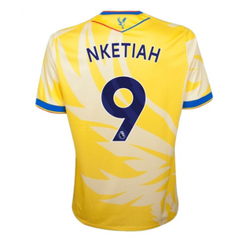 Fotbalové Dres Crystal Palace Eddie Nketiah #9 Venkovní 2024-25 Krátký Rukáv